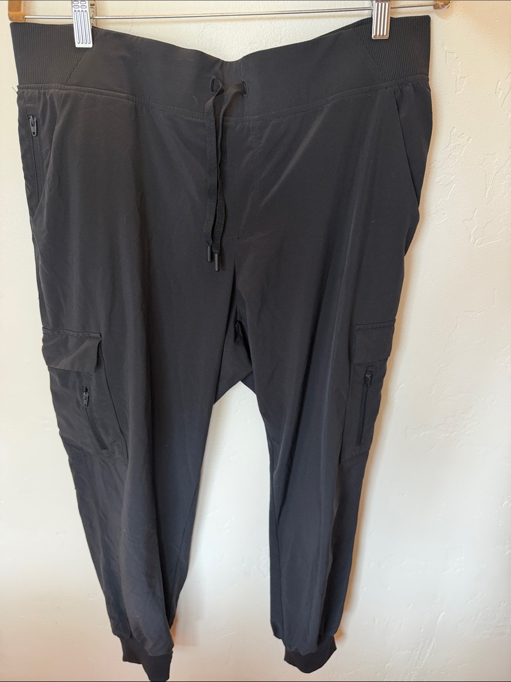 all in motion Black Cargo Joggers with Zipped Pockets